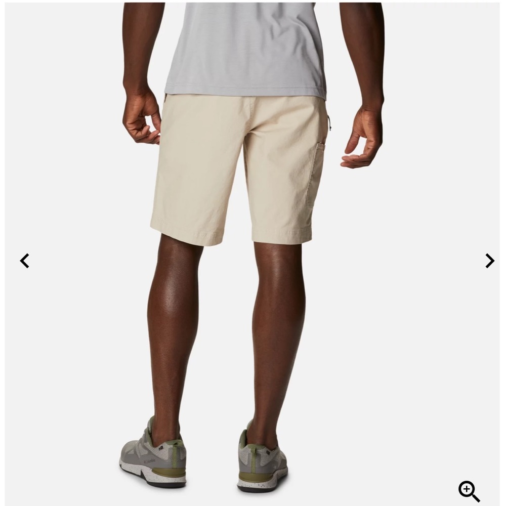 Columbia Men's Flex ROC™ Short in Fossil, Size 34W 10L - Picture 4 of 9